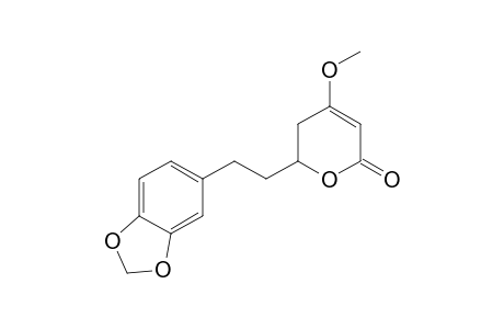 2-Homopiperonyl-4-methoxy-2,3-dihydropyran-6-one