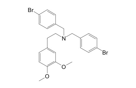 3,4-Dimethoxyphenethylamine N,N-bis(4-bromobenzyl)