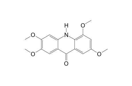 2,3,5,7-Tetramethoxy-10H-acridin-9-one