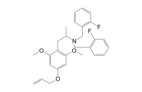 N,N-Bis(2-Fluorobenzyl)-4-allyloxy-2,5-dimethoxyamphetamine