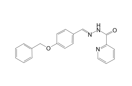 N'-{(E)-[4-(benzyloxy)phenyl]methylidene}-2-pyridinecarbohydrazide