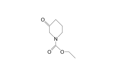 3-OXO-1-PIPERIDINECARBOXYLIC ACID, ETHYL ESTER