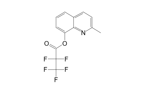 2-Methyl-8-hydroxyquinoline, pentafluoropropionate