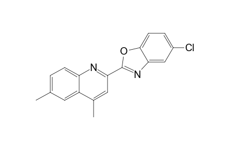 2-(5-Chlorobenzo[d]oxazol-2-yl)-4,6-dimethylquinoline