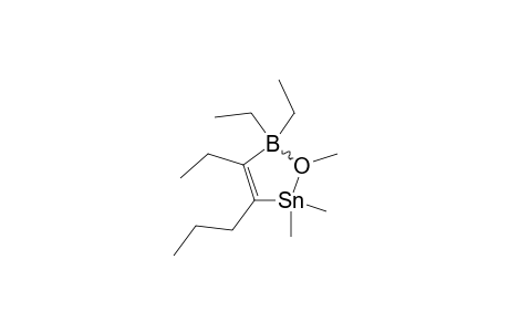 2,5-DIHYDRO-3-PROPYL-4,5,5-TRIETHYL-2,2-DIMETHYL-1,2,5-OXONIASTANNABORATOLE