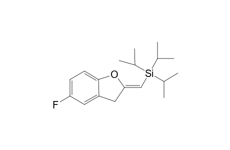 2-((Z)-Triisopropylsilylmethylidene)-5-fluoro-2,3-dihydrobenzofuran