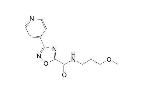 1,2,4-oxadiazole-5-carboxamide, N-(3-methoxypropyl)-3-(4-pyridinyl)-