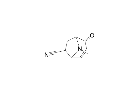 2-keto-8-methyl-8-azabicyclo[3.2.1]oct-3-ene-6-carbonitrile