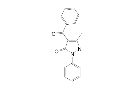 4-Benzoyl-3-methyl-1-phenylpyrazol-5-on