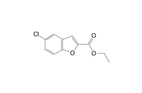 5-chloro-2-benzofurancarboxylic acid, ethyl ester