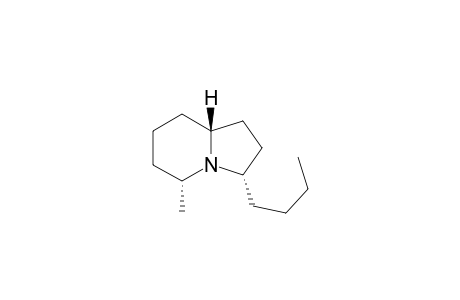 (5Z,9Z)-3-Butyl-5-methylindolizidine