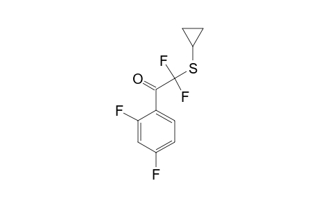 2',4',ALPHA,ALPHA-TETRAFLUORO-ALPHA-(CYCLOPROPYLTHIO)-ACETOPHENONE