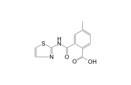 4-methyl-2-[(1,3-thiazol-2-ylamino)carbonyl]benzoic acid