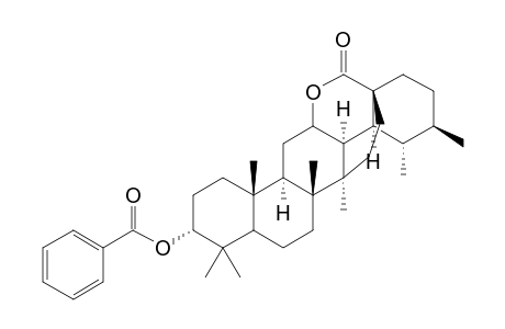 3.alpha.-Hydroxy-13.alpha.-Ursan-28,12.beta.-olide - 3-Benzoate