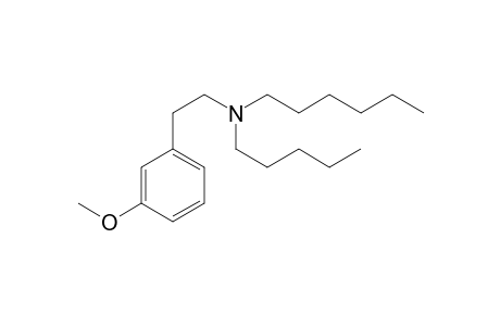 N-Hexyl-N-pentyl-3-methoxyphenethylamine