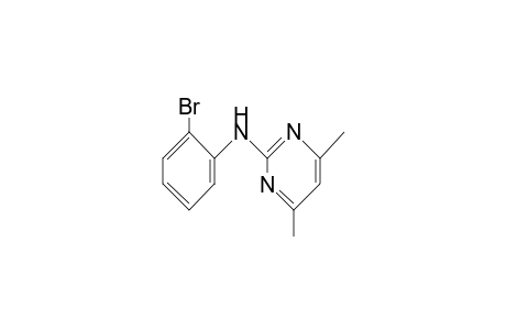 2-Pyrimidinamine, N-(2-bromophenyl)-4,6-dimethyl-