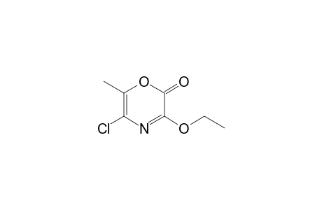 5-Chloranyl-3-ethoxy-6-methyl-1,4-oxazin-2-one