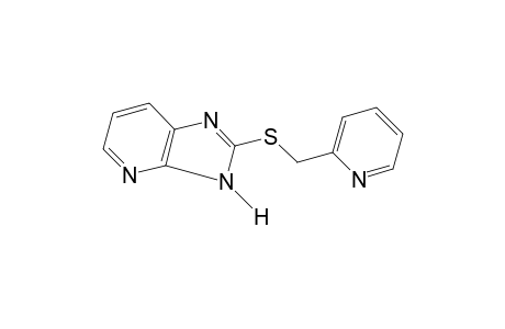 2-[(2-pyridylmethyl)thio]-3H-imidazo[4,5-b]pyridine