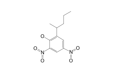 Phenol, 2-(1-methylbutyl)-4,6-dinitro-