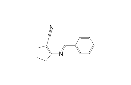 (E)-2-(Benzylideneamino)cyclopent-1-ene-1-carbonitrile