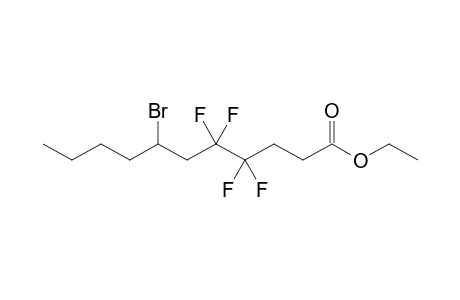 7-bromo-4,4,5,5-tetrafluoro-undecanoic acid ethyl ester