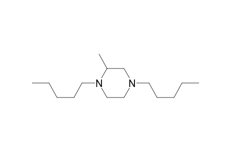 1,4-Dipentyl-2-methylpiperazine