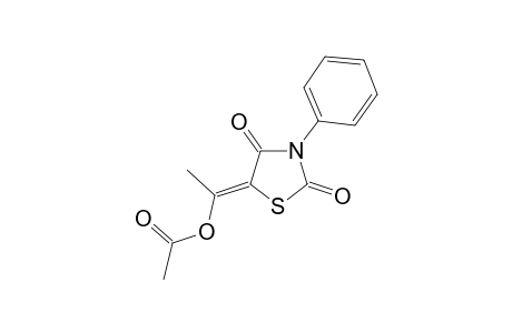 5-ACETYL-2-OXO-3-PHENYL-THIAZOLIN-4-YL-ACETATE