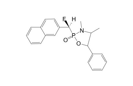 2-[(1S)-Fluoro(2-naphthyl)methyl]-3,4-dimethyl-2-oxo-5-phenyl-1,3,2.lambda.(5)-oxazaphospholidine