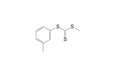 trithiocarbonic acid, methyl m-tolyl ester