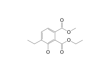 2-Ethyl 1-methyl 4-ethyl-3-hydroxyphthalate