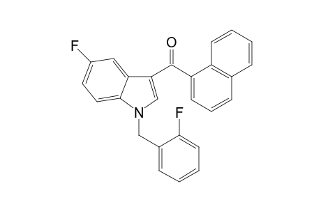 1-(2-Fluorobenzyl)-5-fluoro-3-(1-naphthoyl)indole