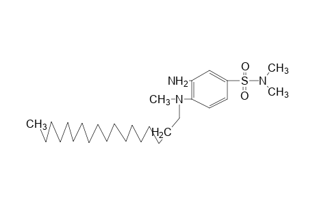3-amino-N,N-dimethyl-4-(methyloctadecylamino)benzenesulfonamide