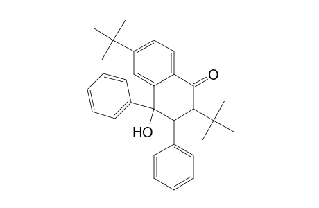 2,6-di-tert-butyl-2,3-dihydro-3,4-diphenyl-4-hydroxy-1(2H)-naphthalenone(high melting isomer)