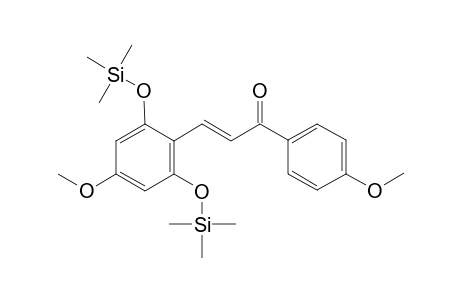 Chalcone <2',6'-dihydroxy-4',4-dimethoxy->, di-TMS