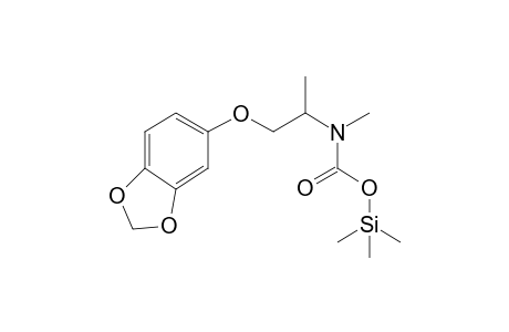 Trimethylsilyl (1-(1,3-benzodioxol-5-yloxy)propan-2-yl)(methyl)carbamate