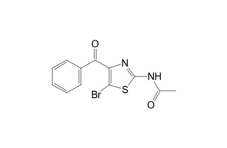 N-(4-benzoyl-5-bromo-2-thiazolyl)acetamide