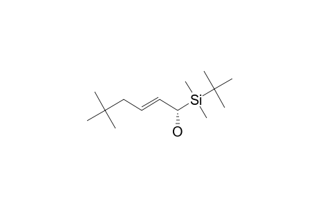 (E)-1-(TERT.-BUTYLDIMETHYLSILYL)-5,5-DIMETHYLHEX-2-EN-1-OL