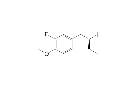 (S)-2-fluoro-4-(2-iodobutyl)-1-methoxybenzene