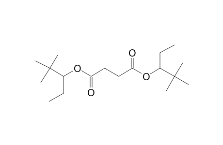 Succinic acid, di(2,2-dimethylpent-3-yl) ester