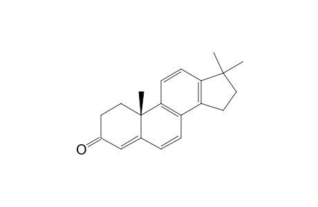 17,17-Dimethyl-18-norandrosta-4,6,8,11,13-pentaen-3-one