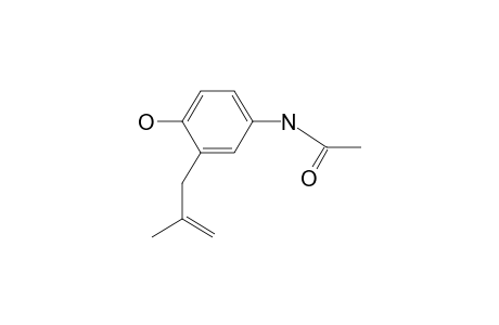 4-Acetamido-2-methallylphenol