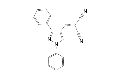 2-((1,3-diphenyl-1H-pyrazol-4-yl)methylene)malononitrile