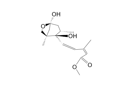 (1'R,2'R)-8'-HYDROXY-2',3'-DIHYDROABSCISIC ACID METHYL ESTER (HEMI-KETALFORM)