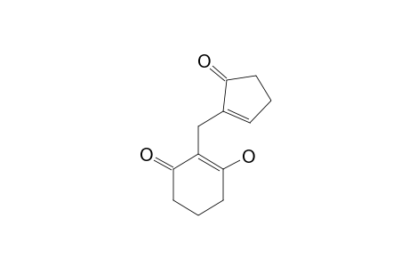 2-Cyclohexen-1-one, 3-hydroxy-2-[(5-oxo-1-cyclopenten-1-yl)methyl]-