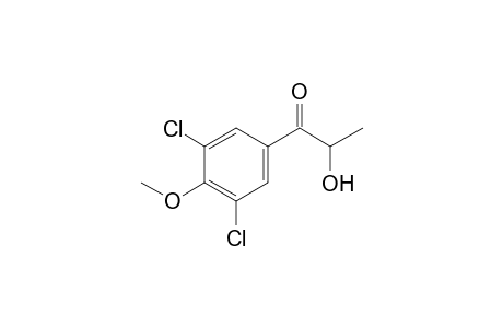 (+/-)-1-(3',5'-DICHLORO-4'-METHOXYPHENYL)-2-HYDROXY-1-PROPANONE