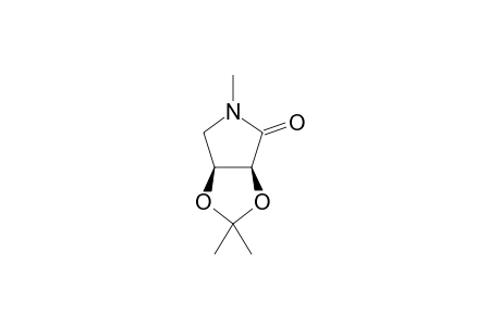 N-METHYL-4-AMINO-4-DEOXY-2,3-O-ISOPROPYLIDENE-D-ERYTHRONOLACTAM