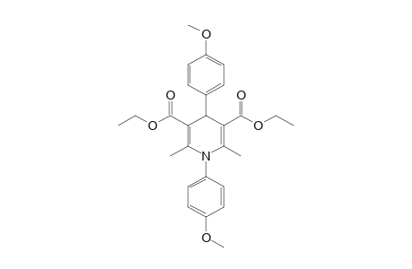 1,4-bis(p-methoxyphenyl)-1,4-dihydro-2,6-dimethyl-3,5-pyridinedicarboxylic acid, diethyl ester