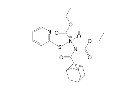 1,2-Hydrazinedicarboxylic acid, 1-(2-pyridinylthio)-2-(tricyclo[3.3.1.13,7]dec-1-ylcarbonyl)-, diethyl ester, N-oxide