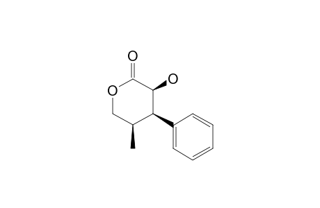 (2S,3R,4R)-2-Hydroxy-4-methyl-3-phenyl-.delta.-valerolactone