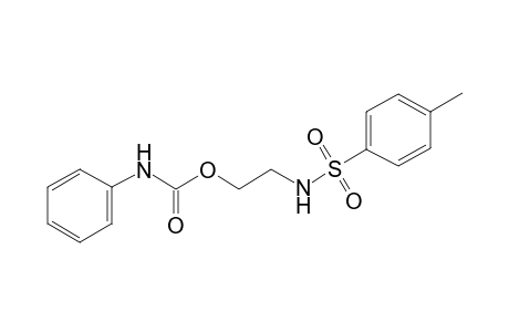 Carbaminic acid, N-phenyl-2-(4-tolylsulfonylamido)ethyl ester